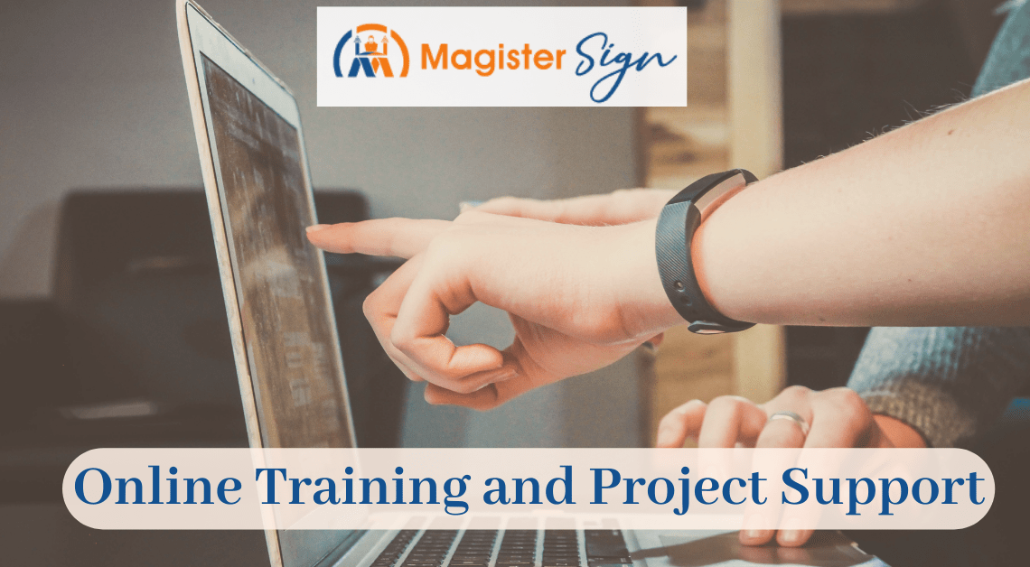 Online training and project support